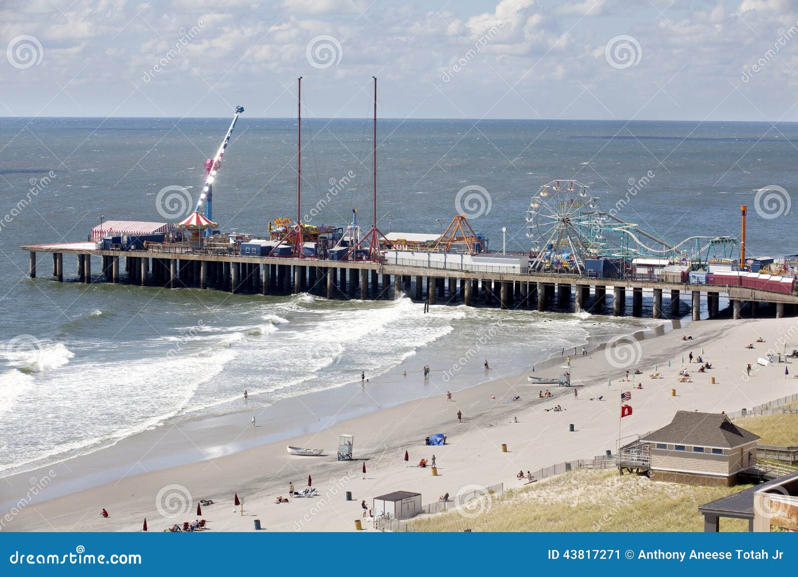 The Famous Steel Pier in Atlantic City, New Jersey Editorial Photo
