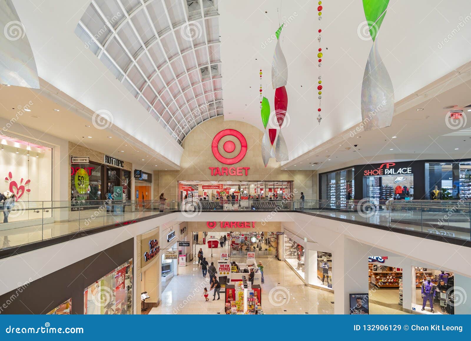 The Famous Target Grocery Store in the Glendale Galleria Shopping
