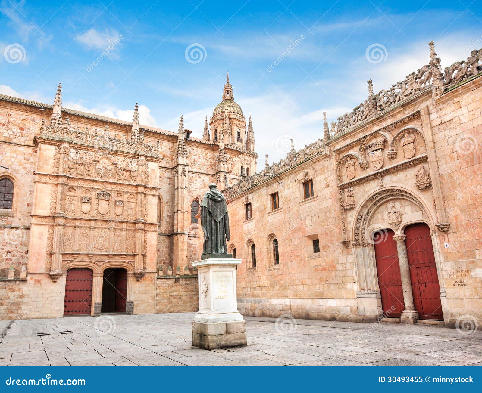 famous university of salamanca, castilla y leon region, spain