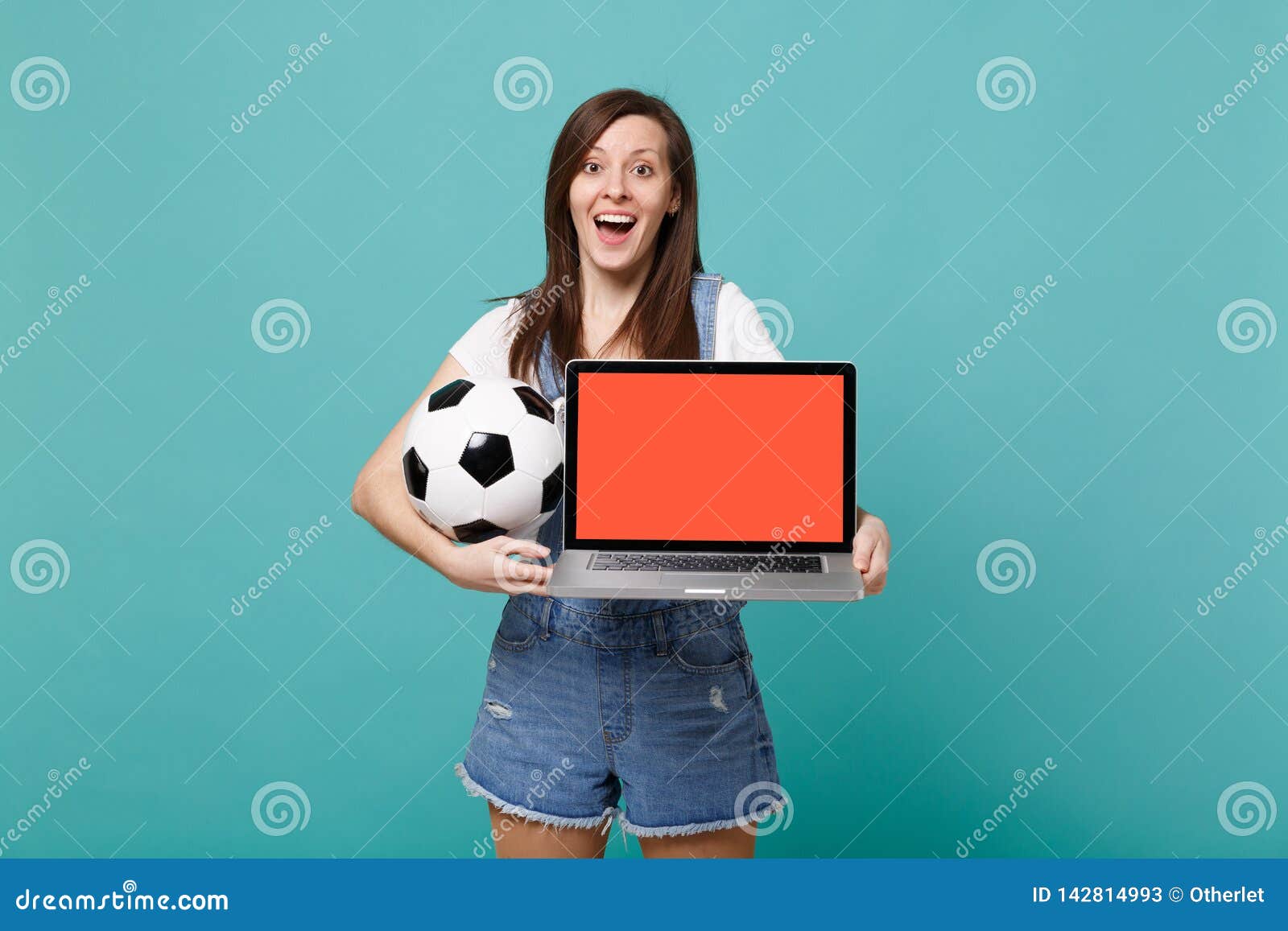 Fundo Bolas De Futebol Em Um Computador Top Esportes Fundo, Pc