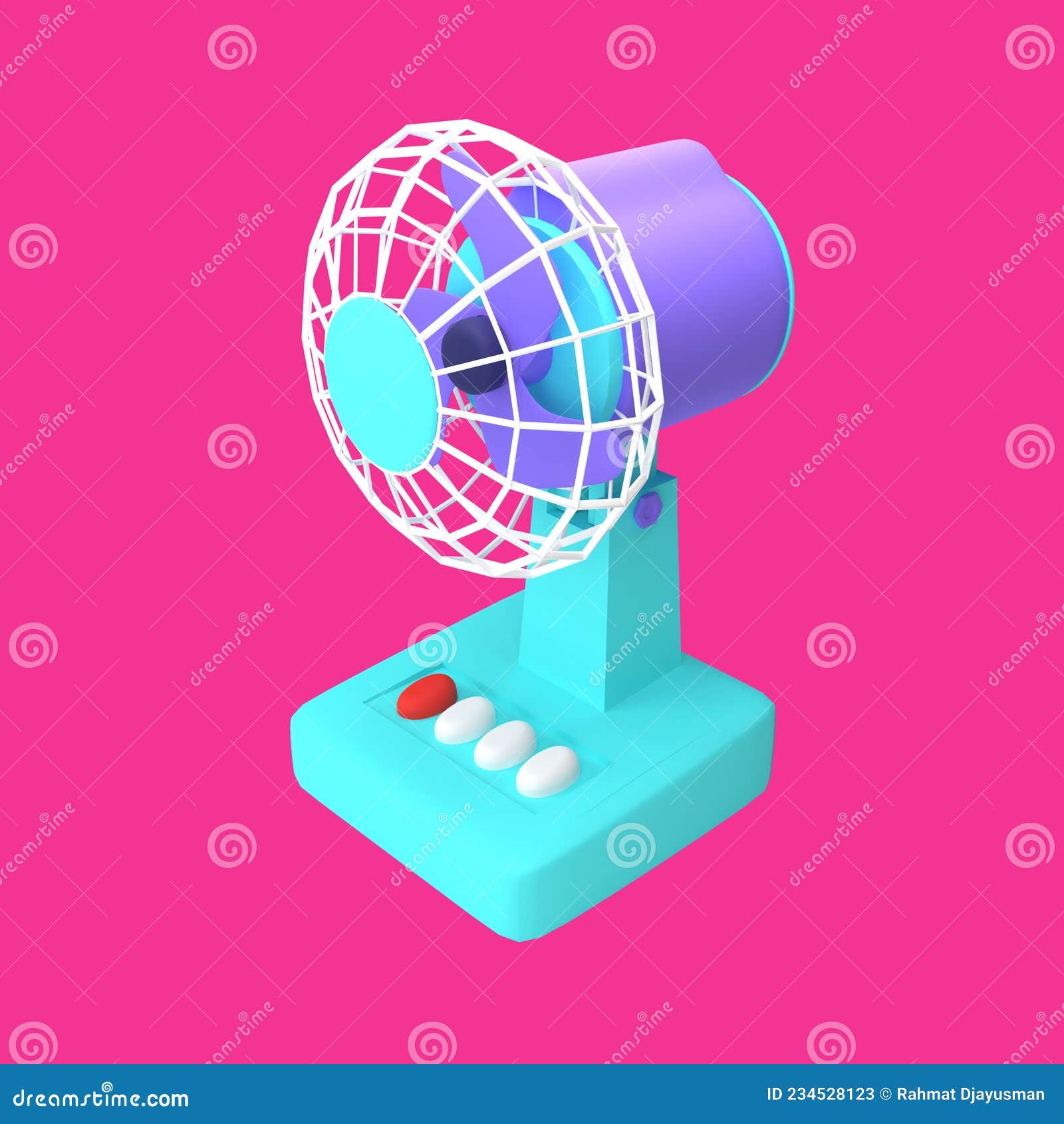 Fan Icon Design Illustration Stock Illustration Illustration of