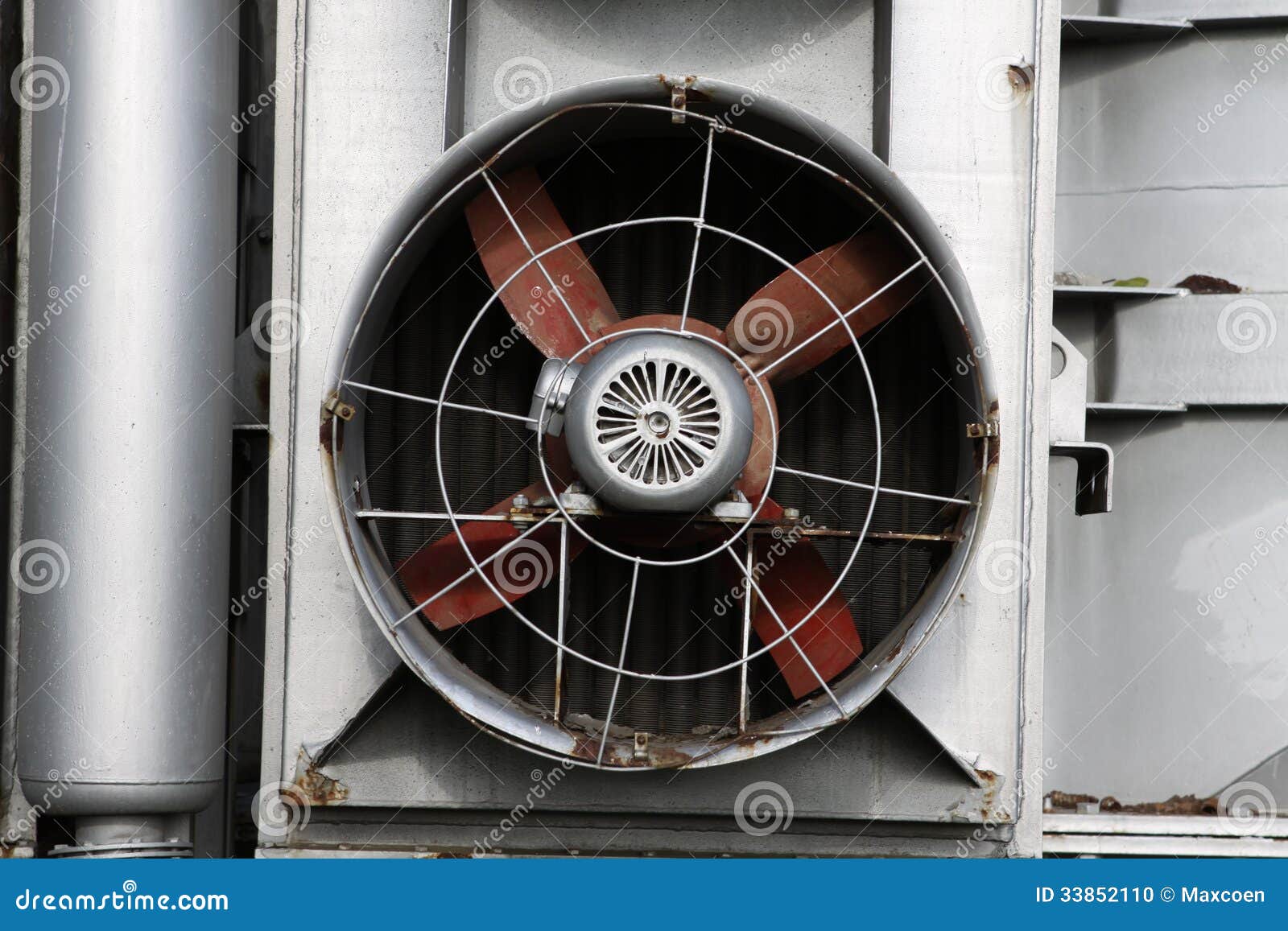 Big Industrial Ventilator Stock Photo - freon, 33852110