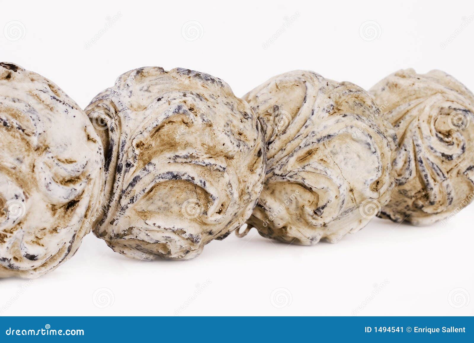 Fancy Christmas Balls Decorations Stock Image Image of decorated