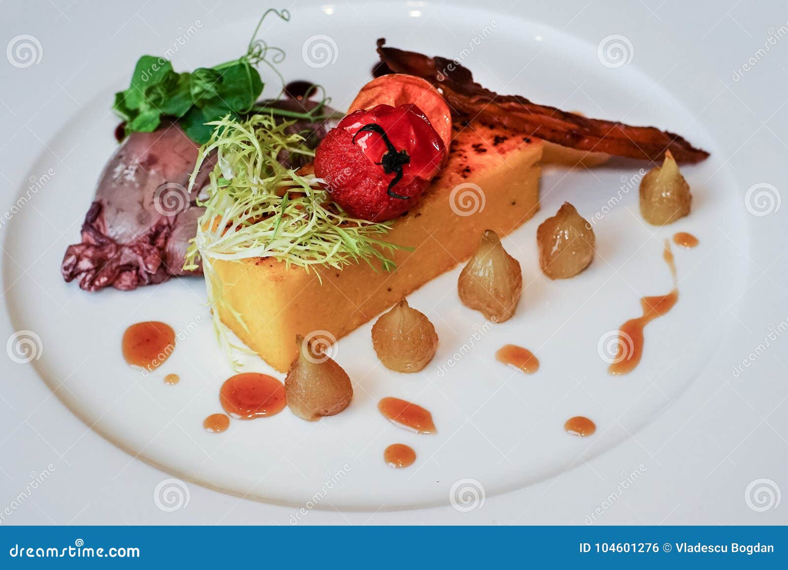 Fancy dinner stock photo. Image of plate, cuisine, dining 104601276