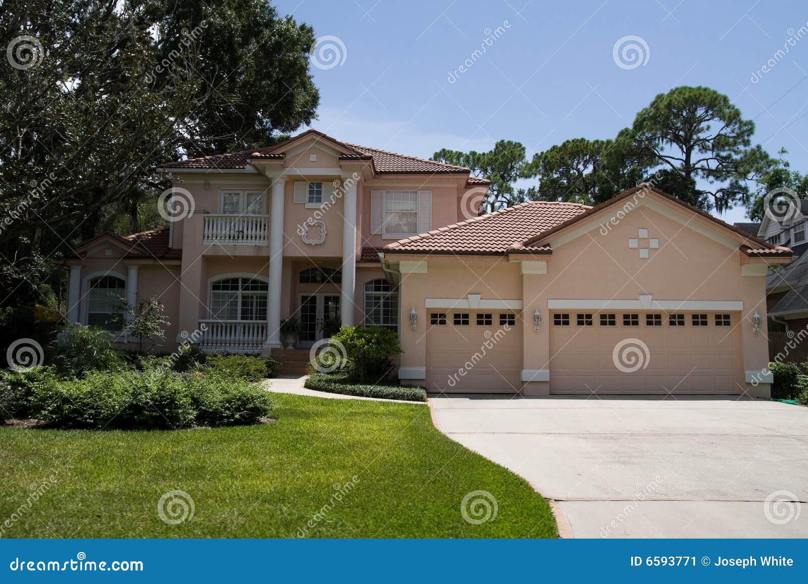 Fancy House Stock Image - Image: 6593771