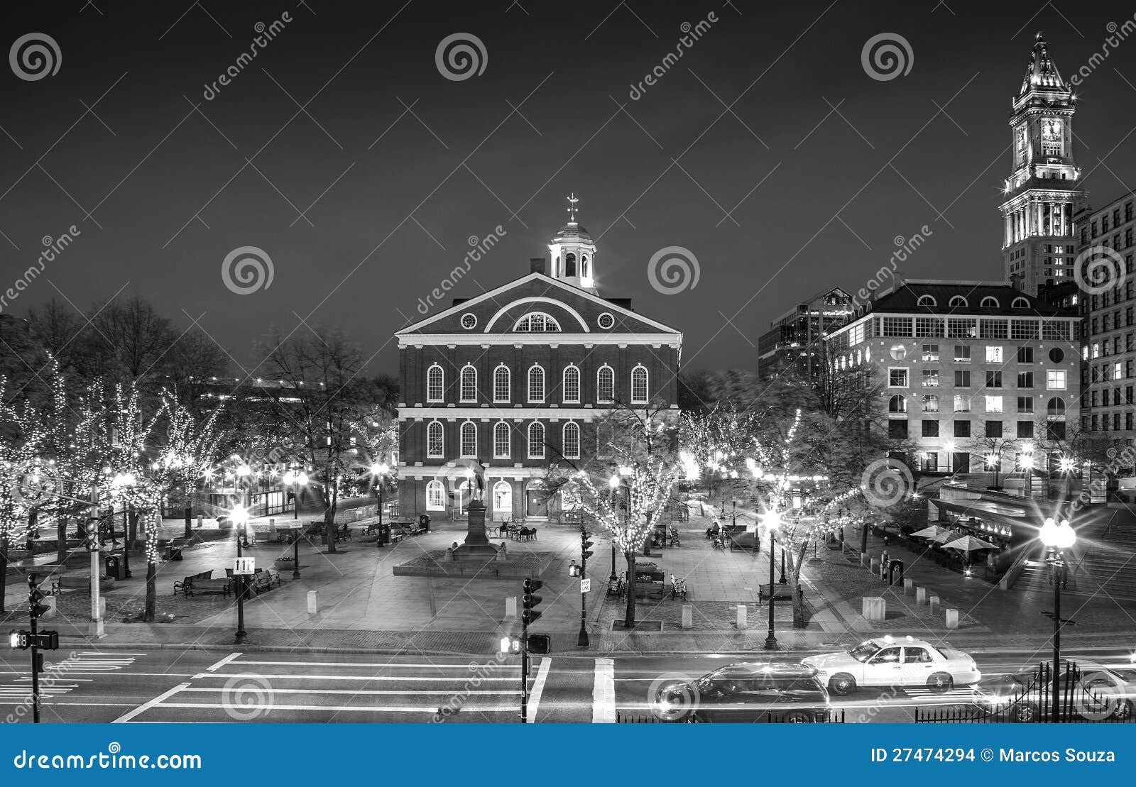 Faneuil Hall editorial stock image. Image of panorama 27474294