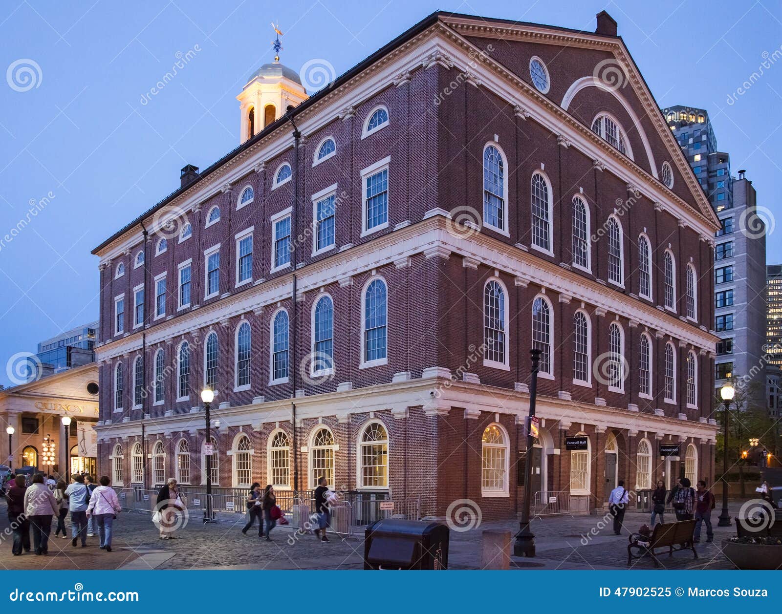 The Faneuil Hall editorial image. Image of hall, city 47902525