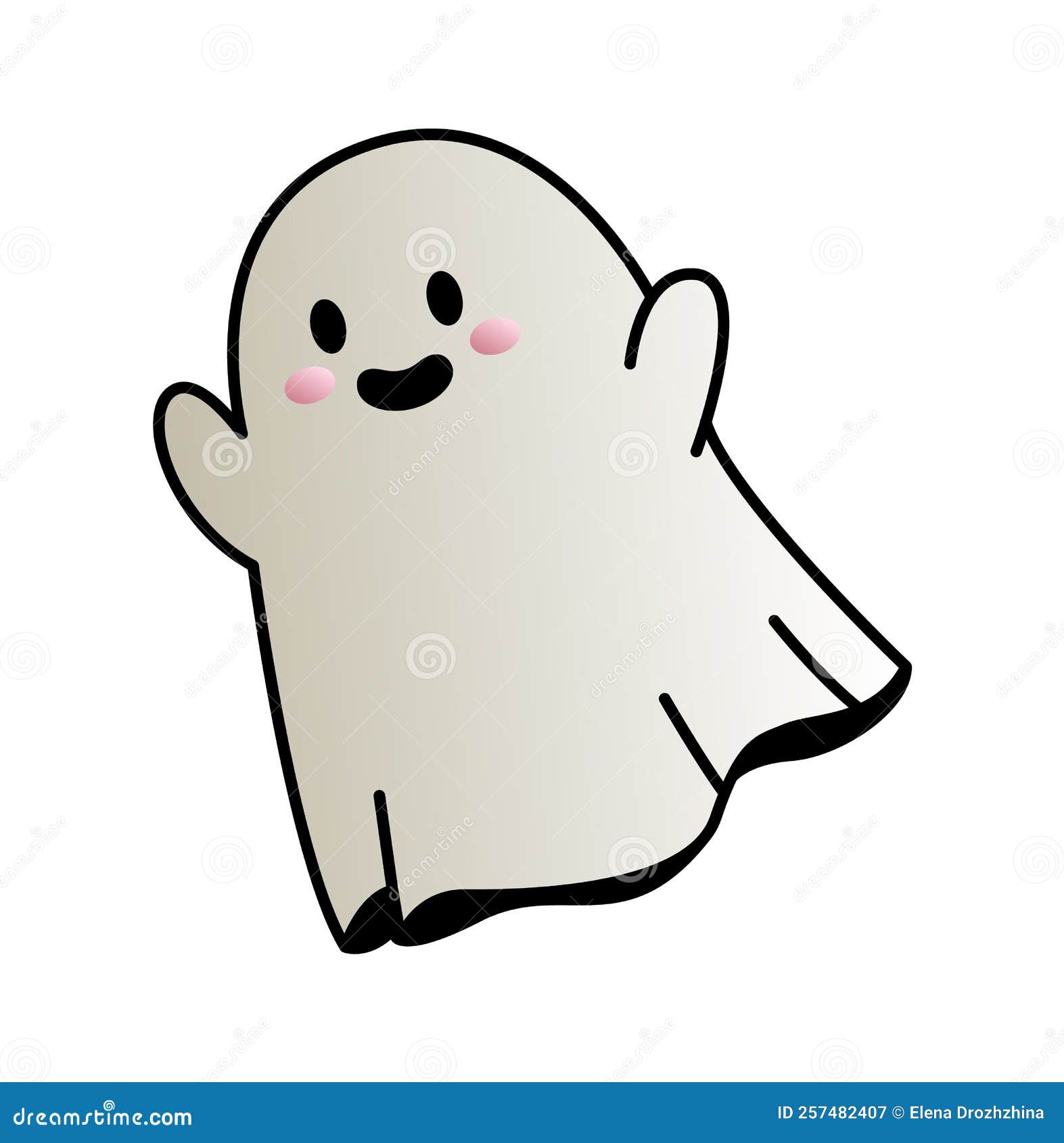 Como desenhar Fantasma de Halloween ❤ Desenhos Kawaii - Desenho para  Desenhar 