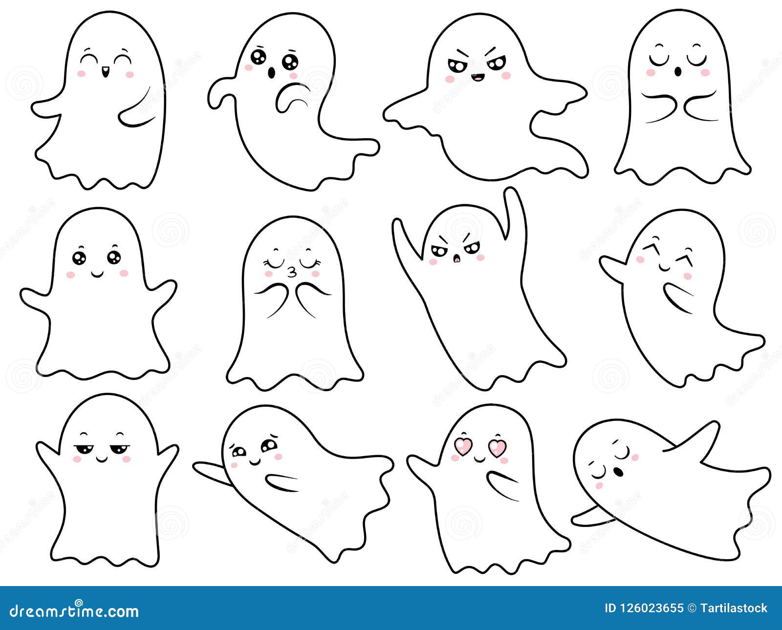 Vetores de Abóbora De Halloween Com Sorriso Assustador Mal Em Engraçado Mão  Doodle Desenho Estilo De Desenho e mais imagens de Arte - iStock
