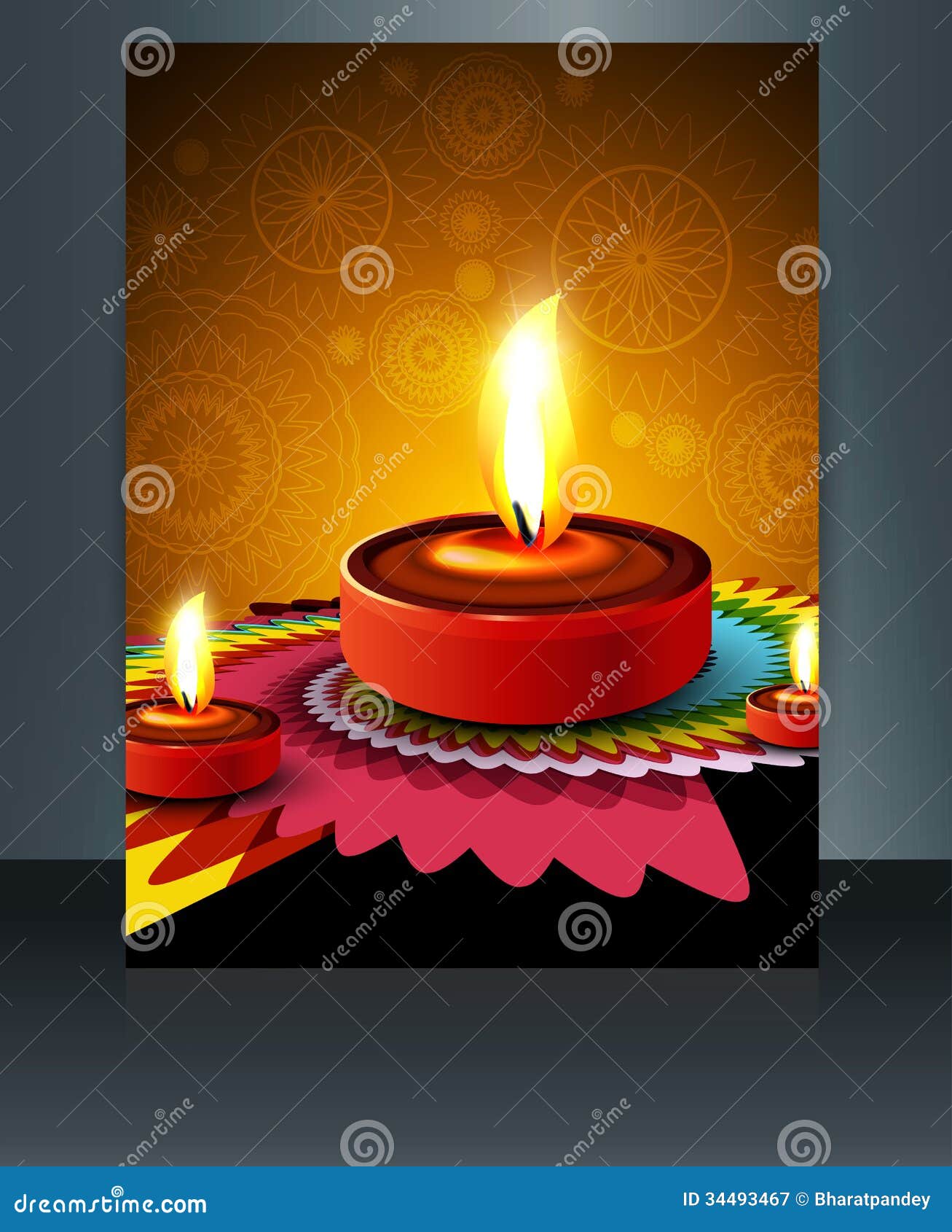 Diwali Diya Template Diwali Diya Template