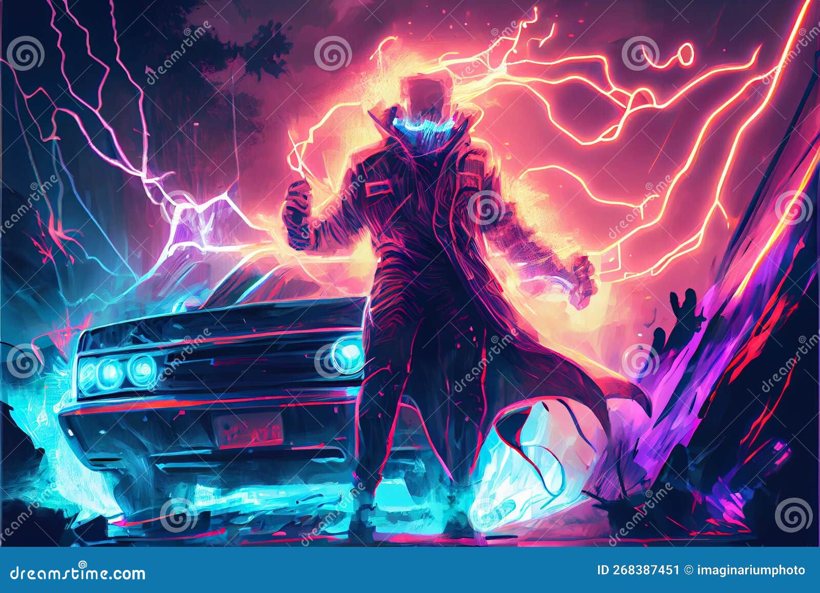 Electric man by WhiteLeyth on deviantART | Cartoon art styles, Cartoon art,  Fantasy books