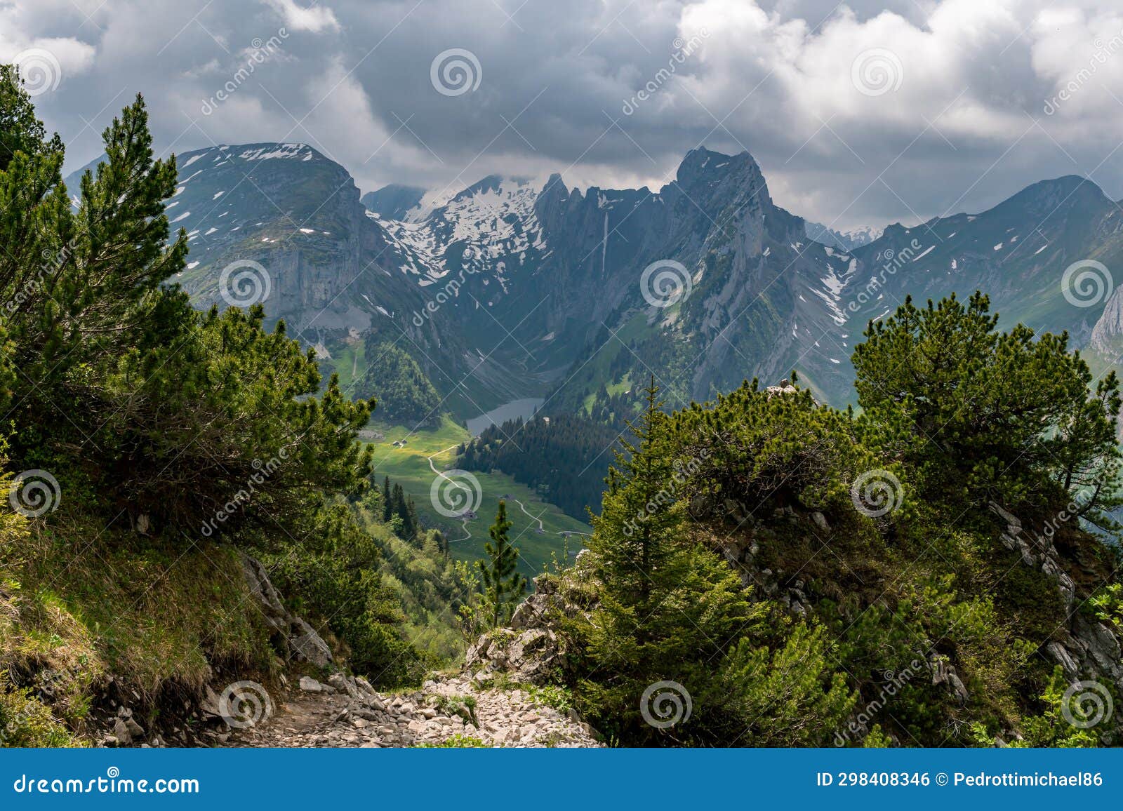 Fantastic Hike In The Alpstein Mountains In Appenzellerland Switzerland Stock Photo Image Of Fantastic Hike In The Alpstein Mountains In Appenzellerland Switzerland Stock Photo Image Of