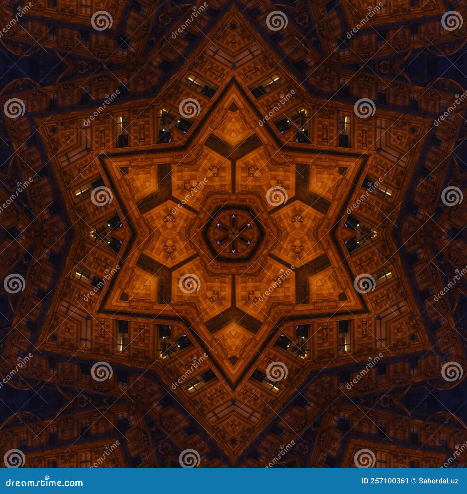 fantastic mandala fractals kaleidoscope background texture