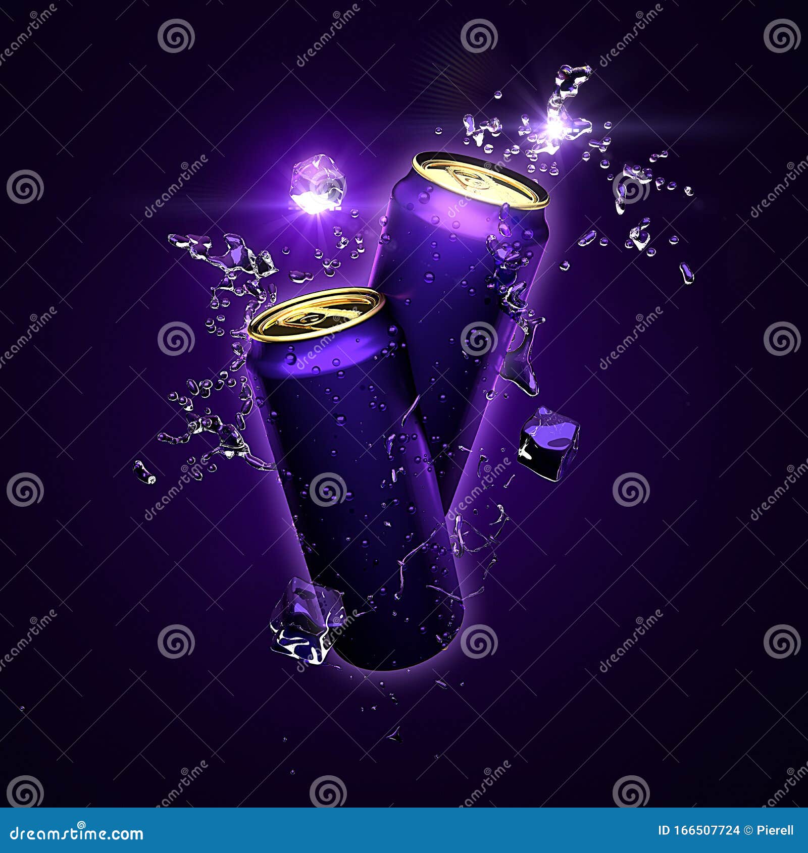 Fantastisch Lila Hintergrund Mit Einem Getrank In Aluminiumdosen Getranke Getranke Restaurant Alkohol Wasser Mix Bar Soda Stock Abbildung Illustration Von Alkohol Lila