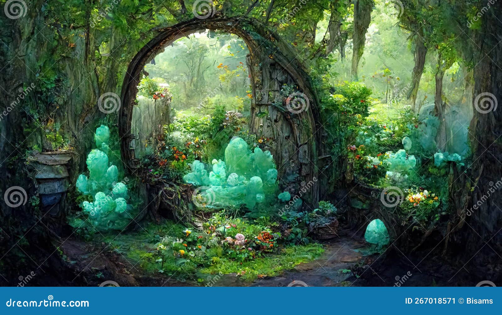 Mystical Forest Fairytale Live Wallpaper - free download