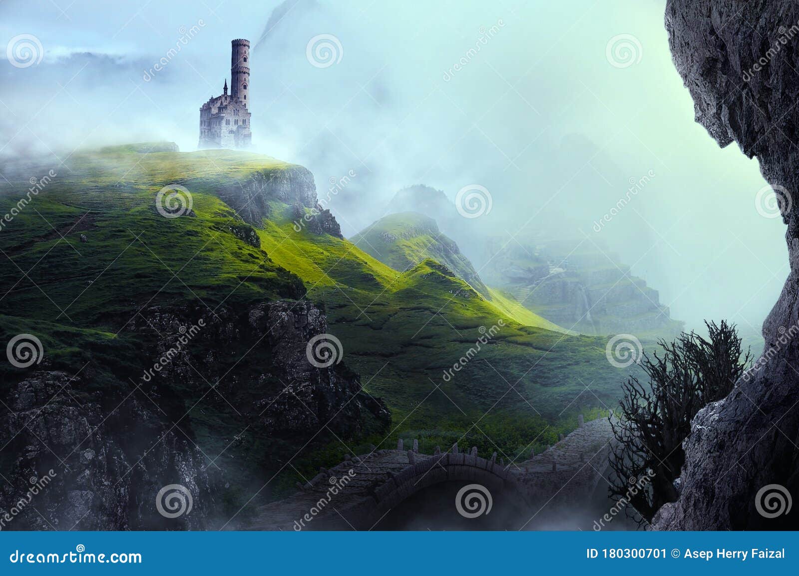 39 812 Fantasy Landscape Mountain Photos Free Royalty Free Stock Photos From Dreamstime