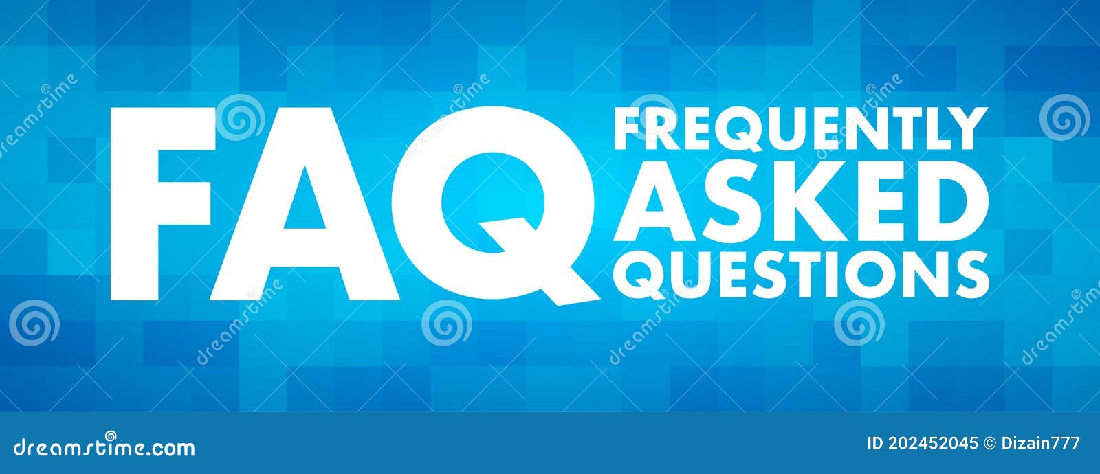 faq - frequently asked questions acronym