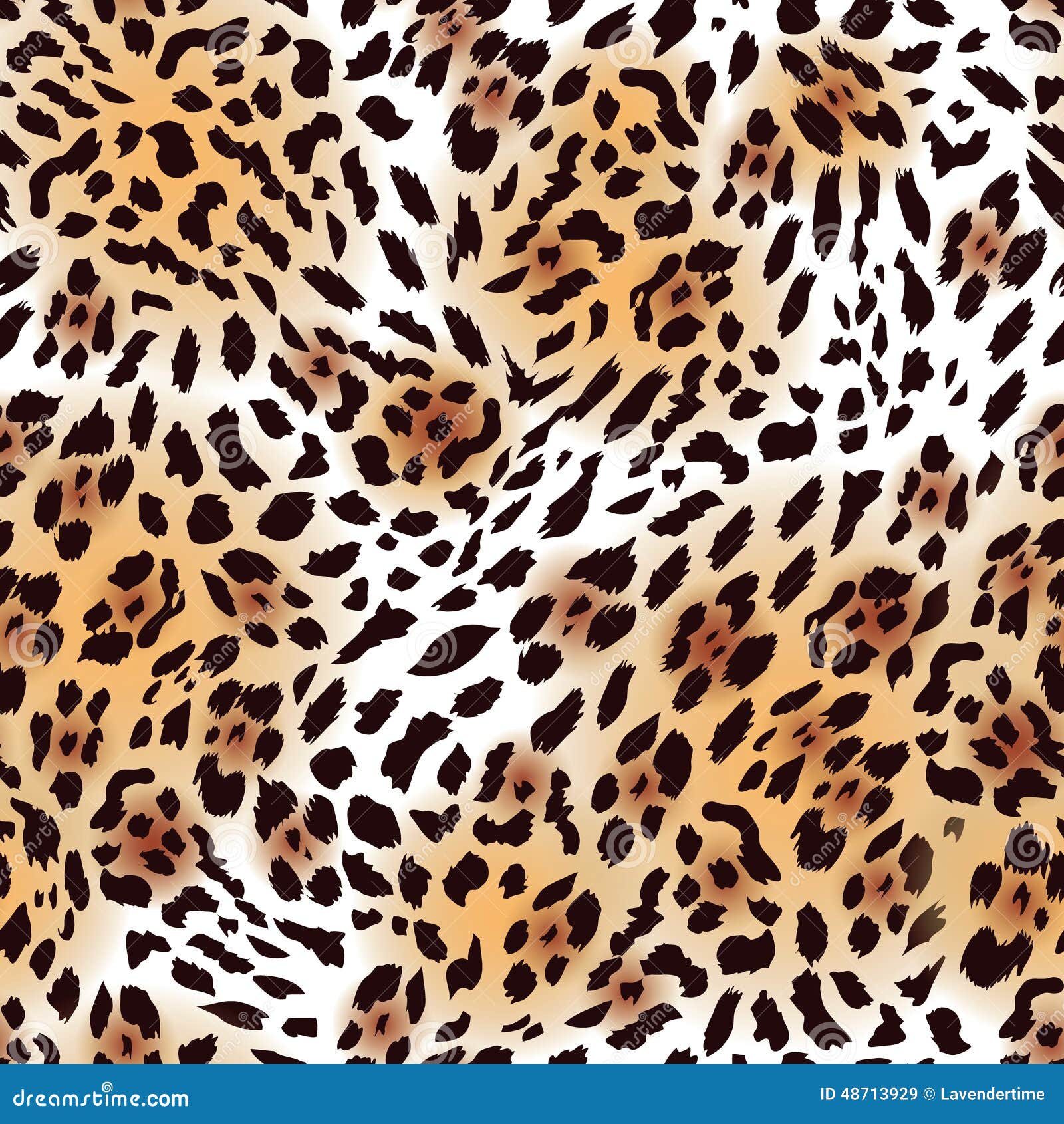 far eastern leopard fur seamless  print