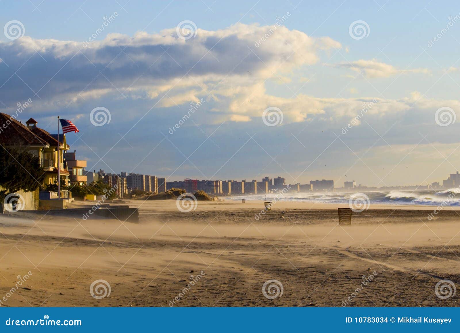 Far Rockaway Beach stock photo. Image of beauty, seascape 10783034