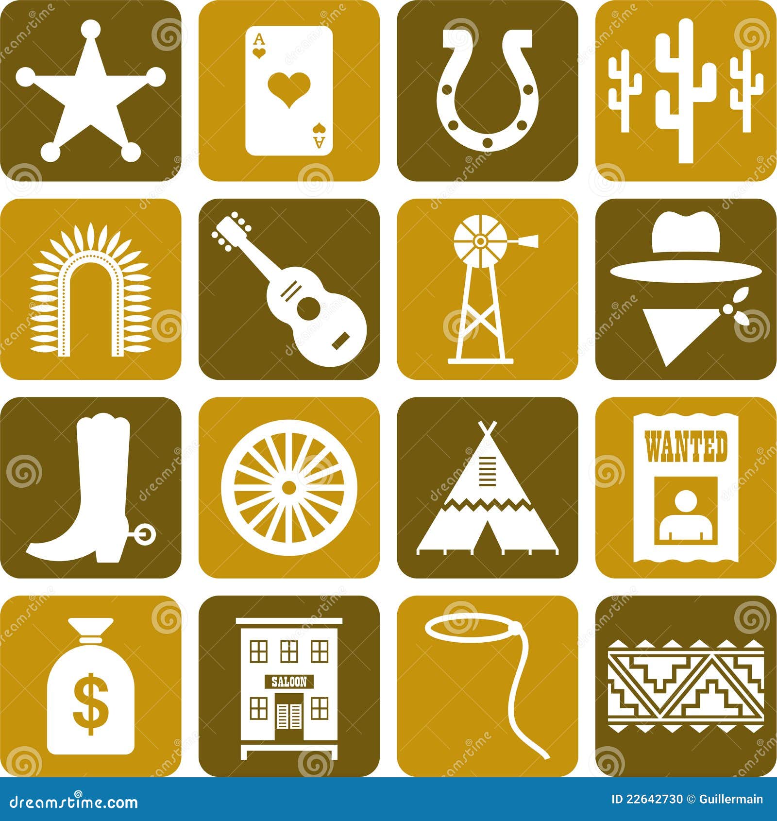 far west pictograms