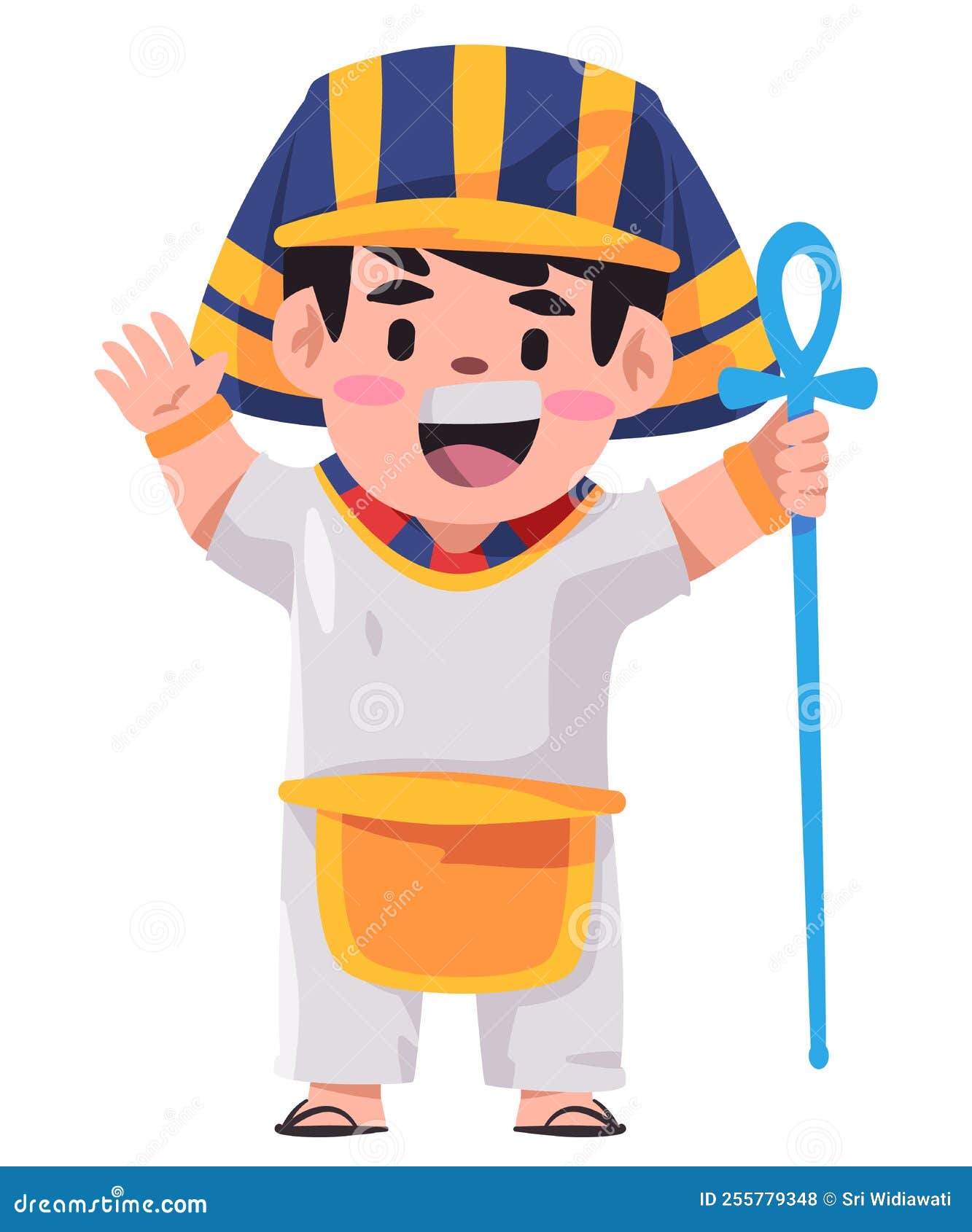 Ilustración de Ilustración De Egipto Niño De Historieta y más