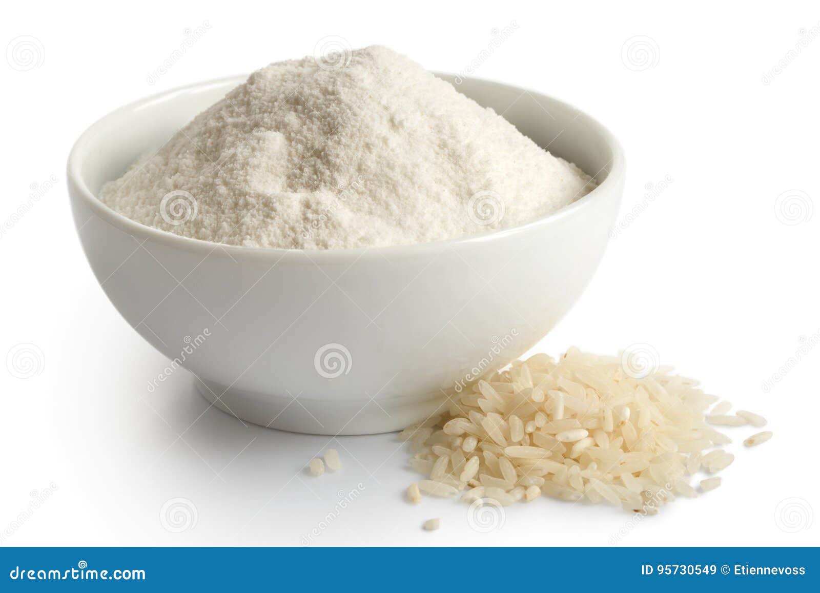 Farine de riz blanc