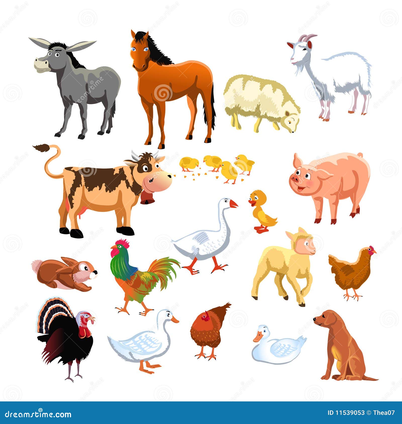 free clipart farmyard animals - photo #25