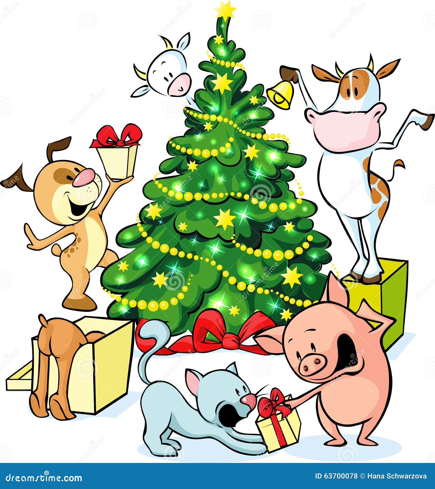 Farm Animals Christmas Stock Illustrations – 1,559 Farm Animals Christmas  Stock Illustrations, Vectors & Clipart - Dreamstime