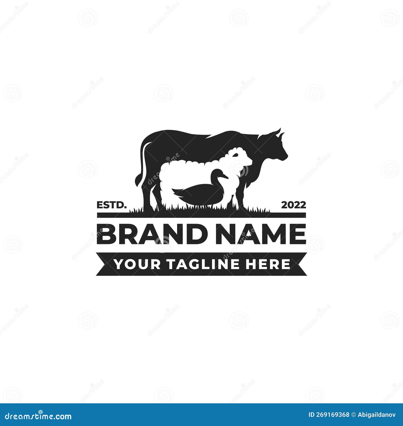 farm animal logo 