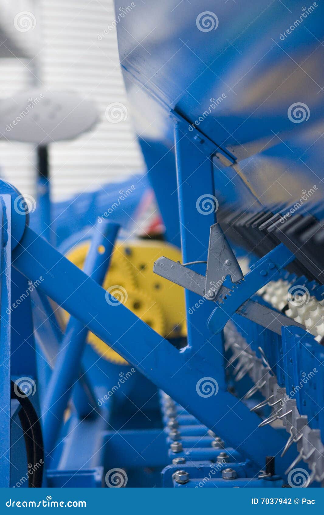 Farm equipment stock photo. Image of agriculture, industrial 7037942