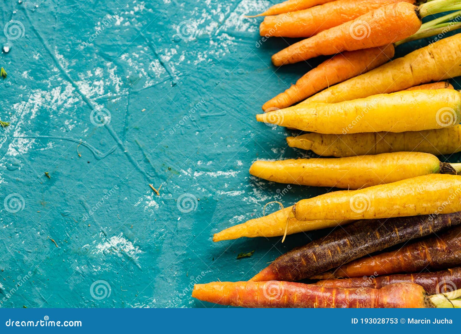 Farm Fresh Colorful Mini Carrots. Top Down View Stock Image Image of organic, healthy 193028753