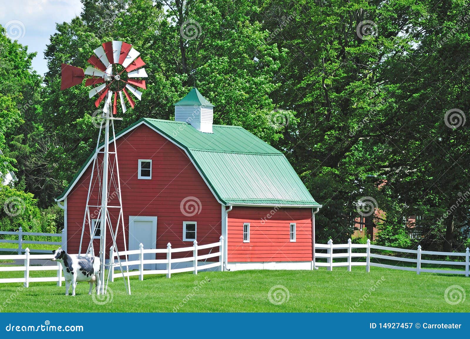 Farm house in the usa stock image. Image of historic 