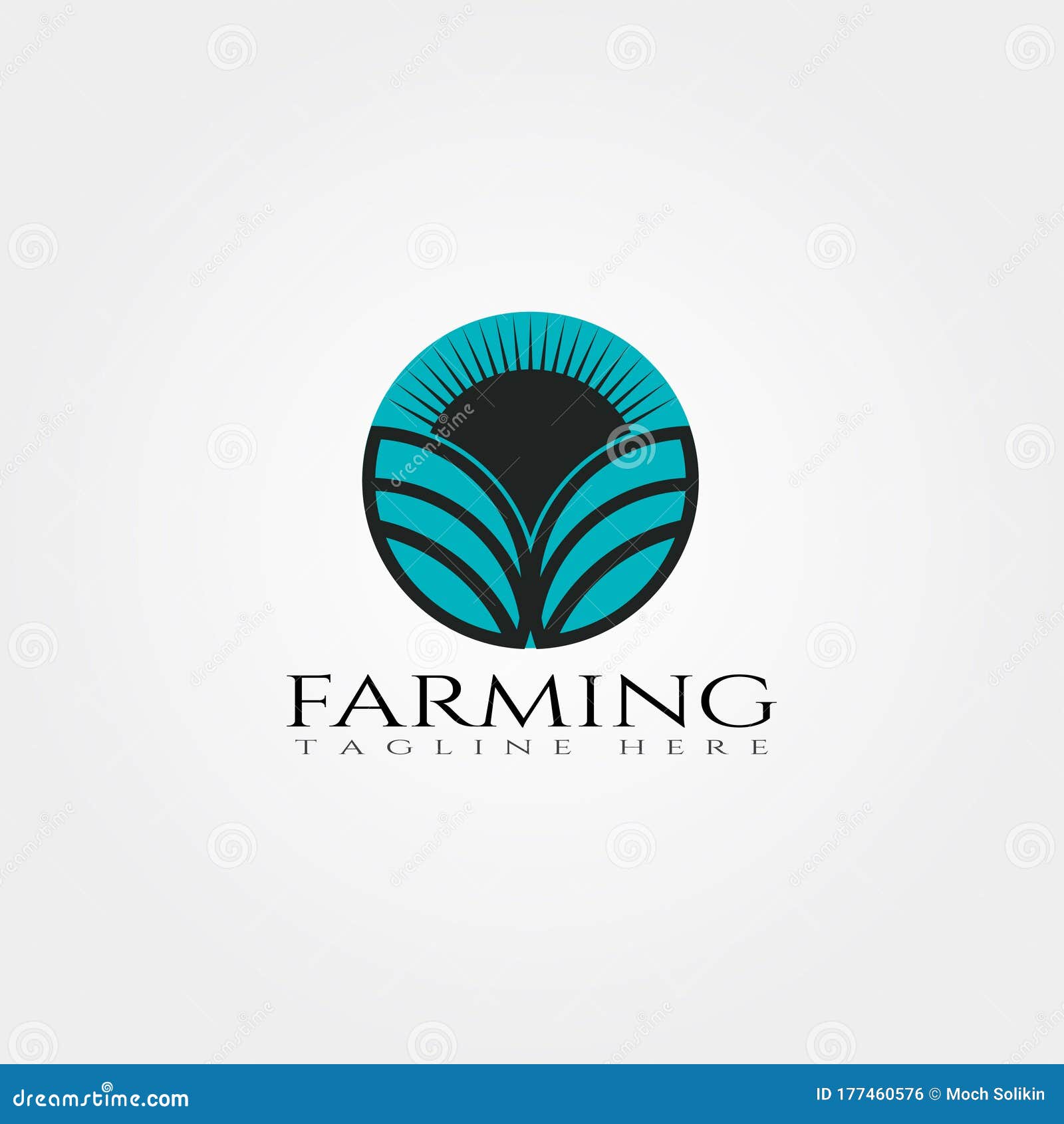 farm icon template,creative  logo ,plantation emblem, 
