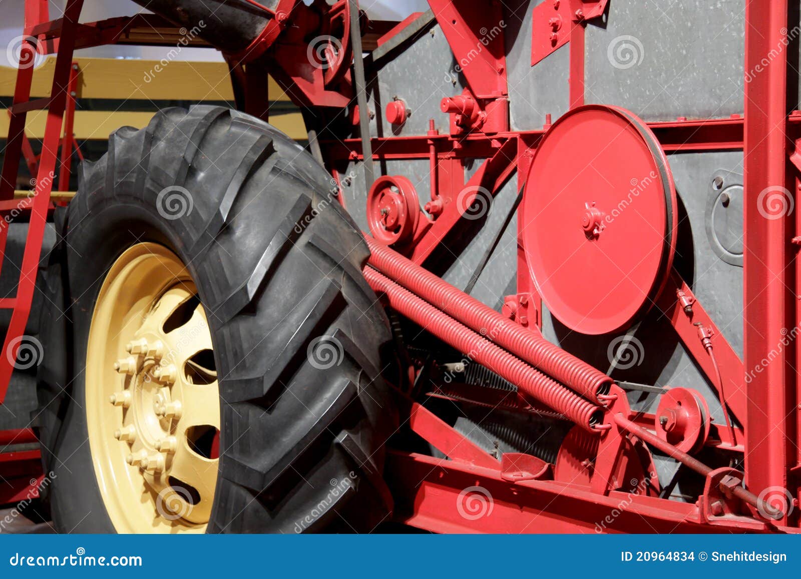 Farm machinery stock photo. Image of tractors, outdoors 20964834