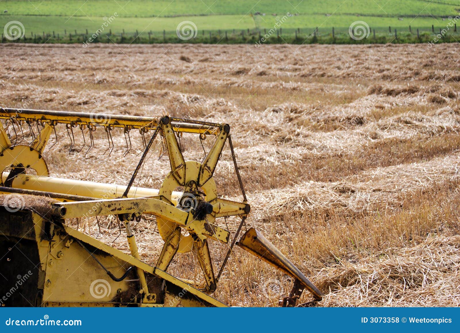Farm machinery stock photo. Image of work, farm, harvest 3073358