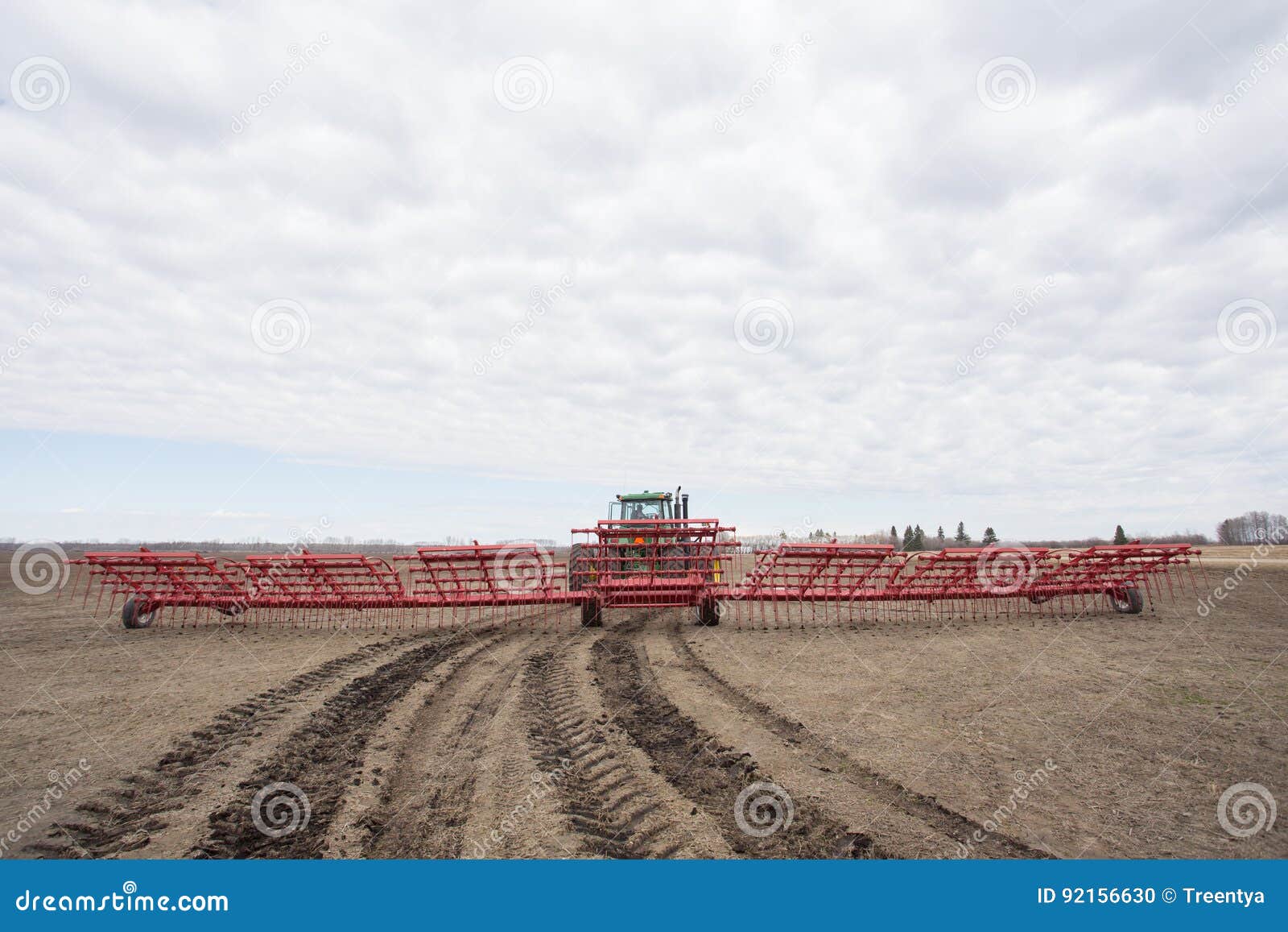 Farm machinery stock photo. Image of summertime, industry 92156630