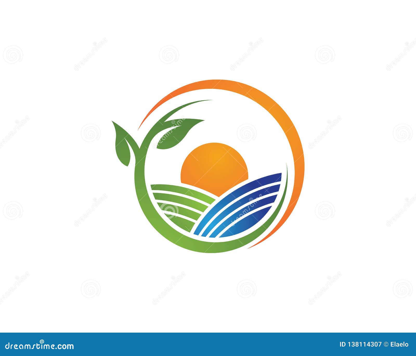 Save Care Nature and Agriculture Logo Stock Vector - Illustration of  isolated, hold: 132728967