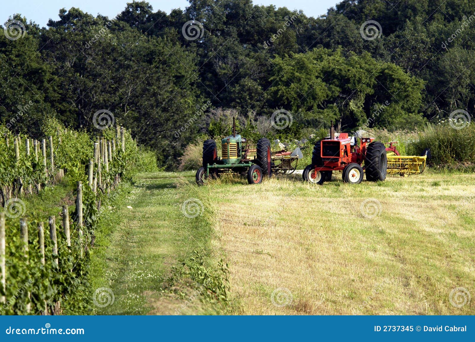 Farm Work stock image. Image of tractor, tractors, time - 2737345