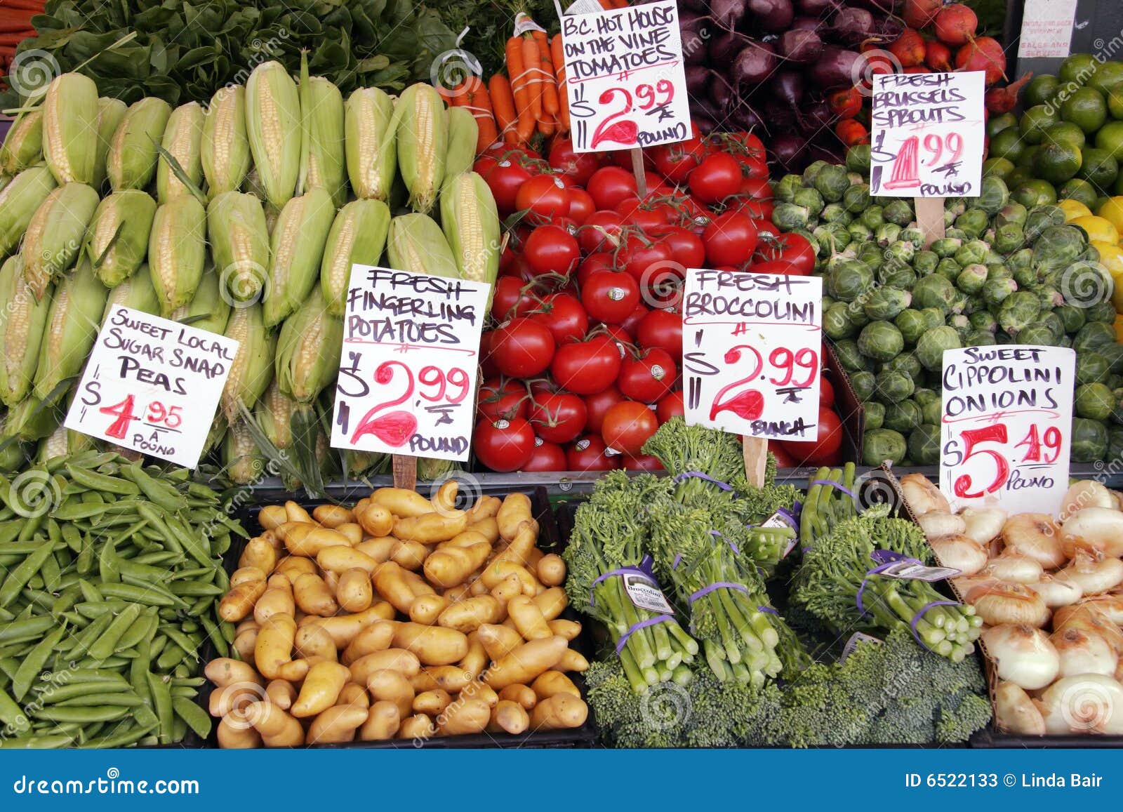 Farmer s market produce stock image. Image of market, peas 6522133