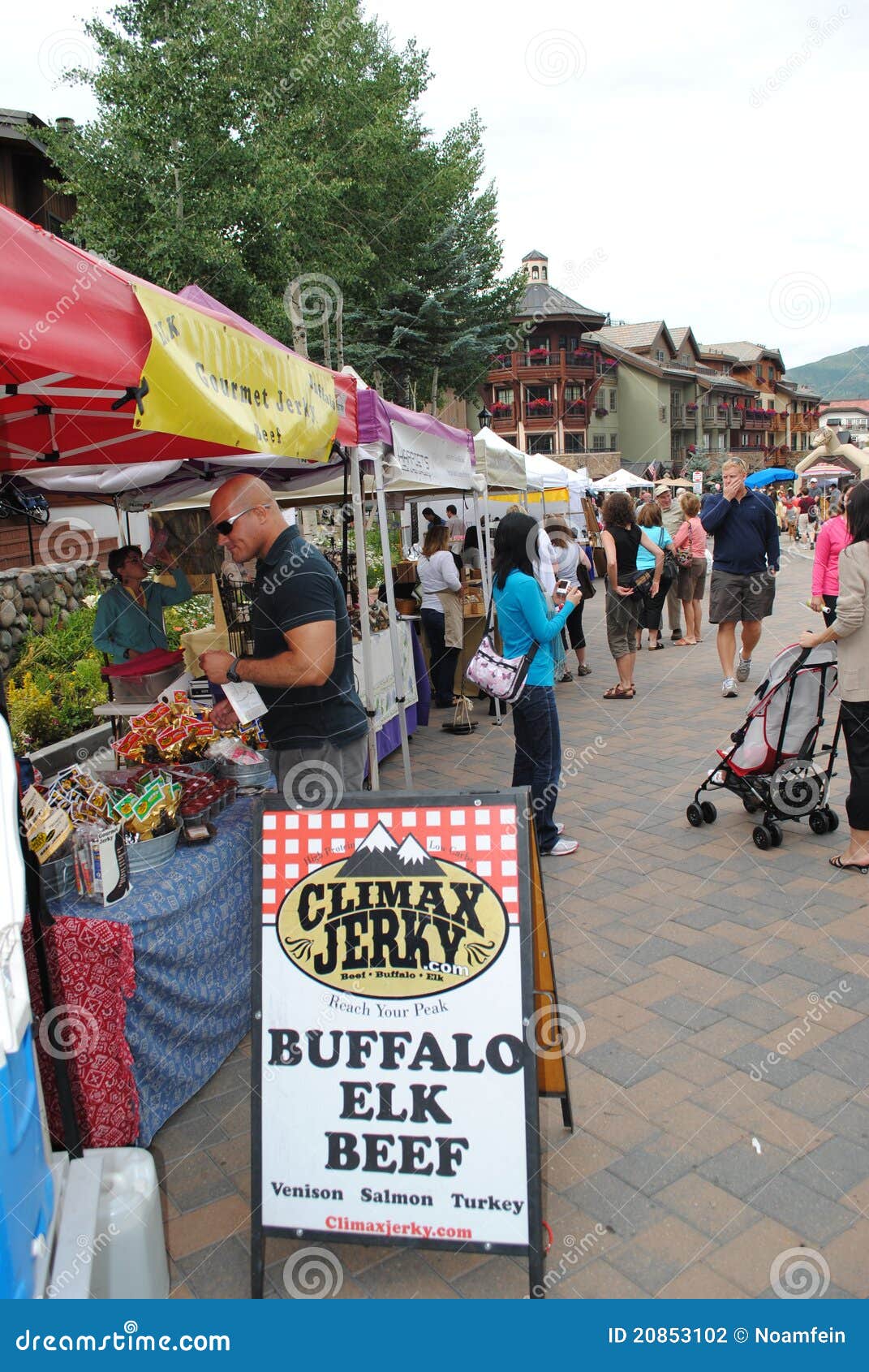 Farmer S Market in Vail, Colorado Editorial Photography Image of