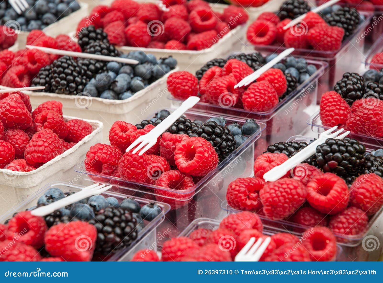 Farmers Market Berries stock photo. Image of group, pattern 26397310
