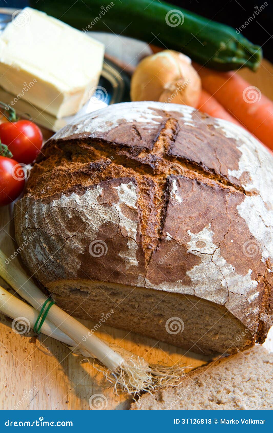 Farmhouse bread stock photo. Image of savoury, baker 31126818