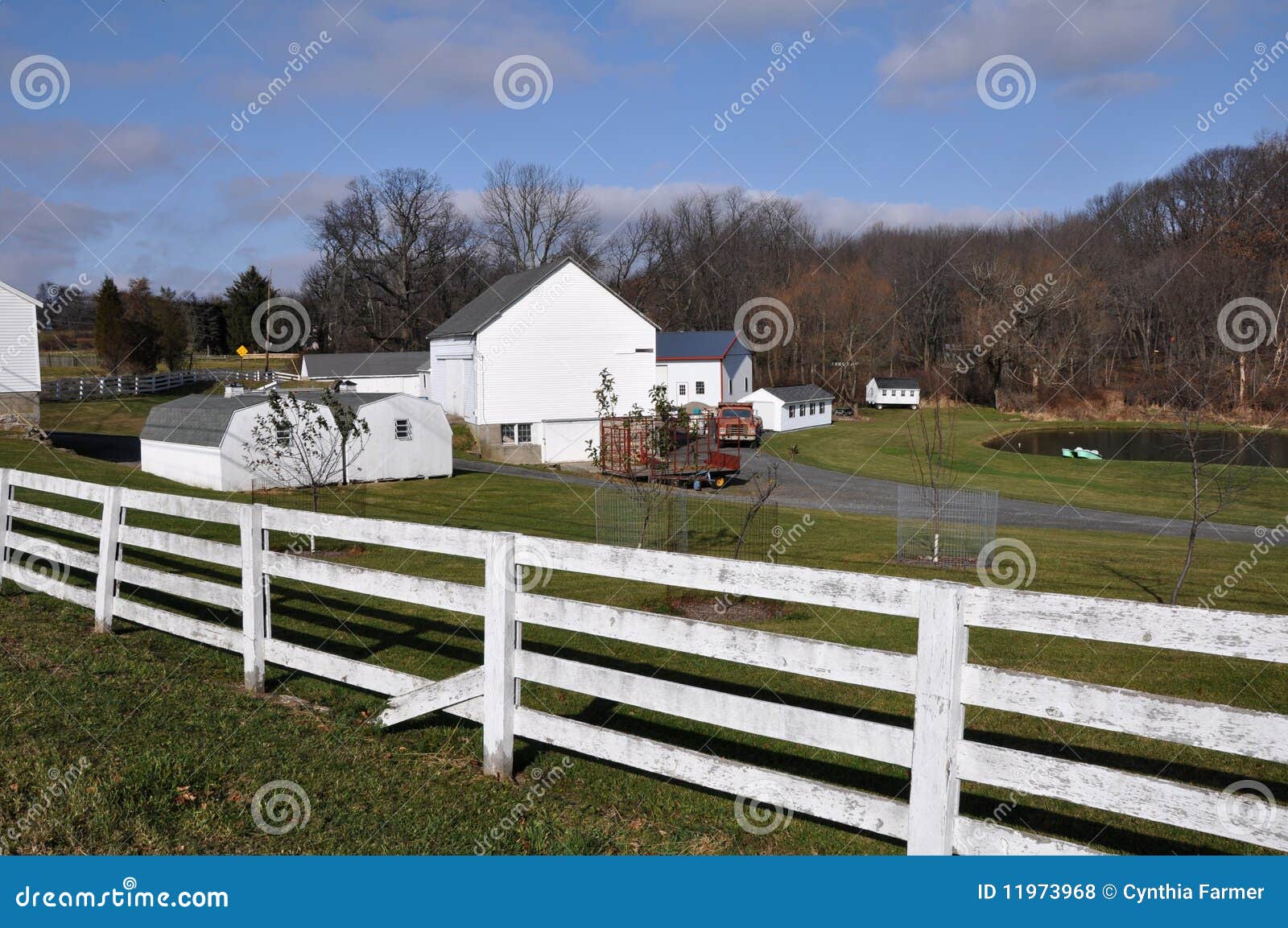 Farmstead stock photo. Image of farm, country, countryside 11973968