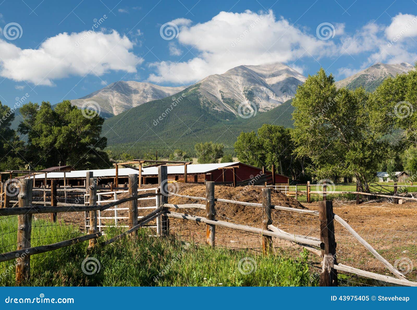 farmyard and stable by mt princeton co