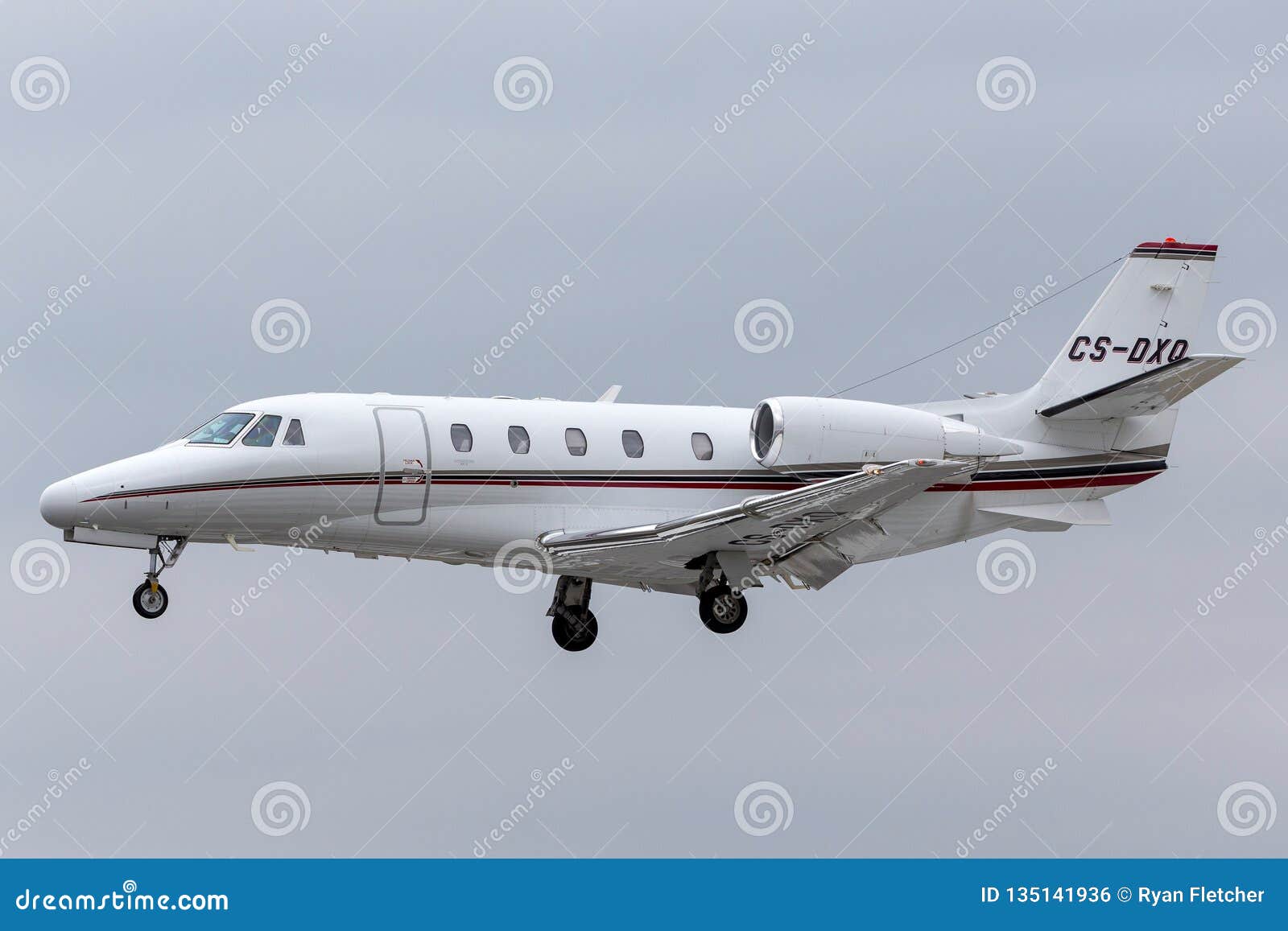 Netjets Cessna 560xl Cessna Citation Excel Cs Dxq Editorial Photo Image Of Plane Rich