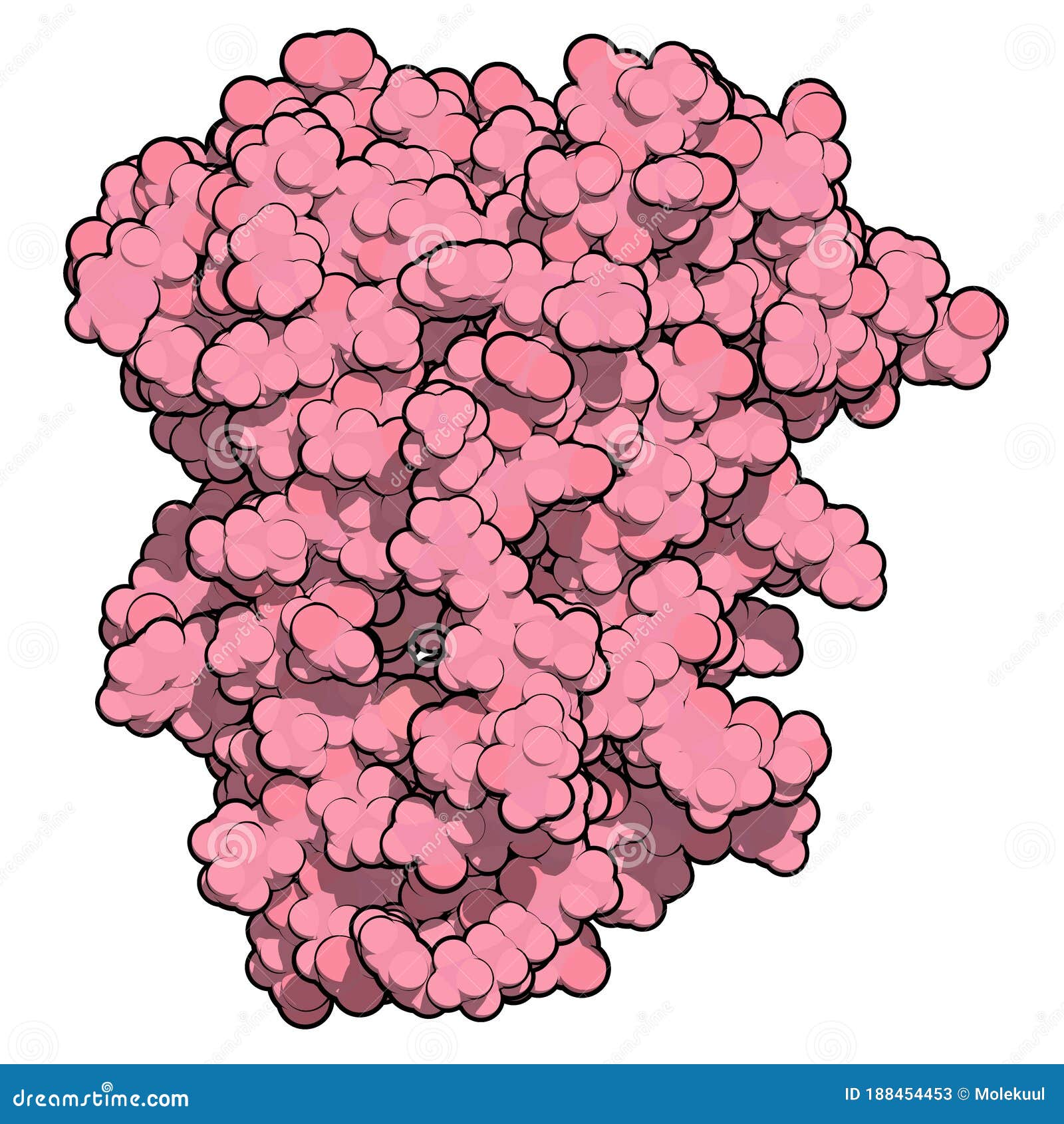farnesoid x receptor (ligand binding domain) protein. target of the drug obeticholic acid. 3d rendering based on protein data bank