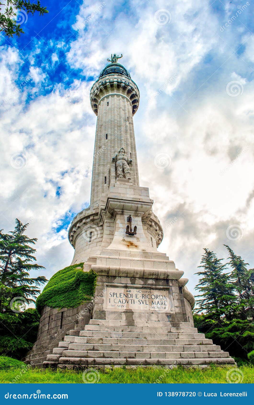 faro della vittoria - trieste victory lighthouse italy