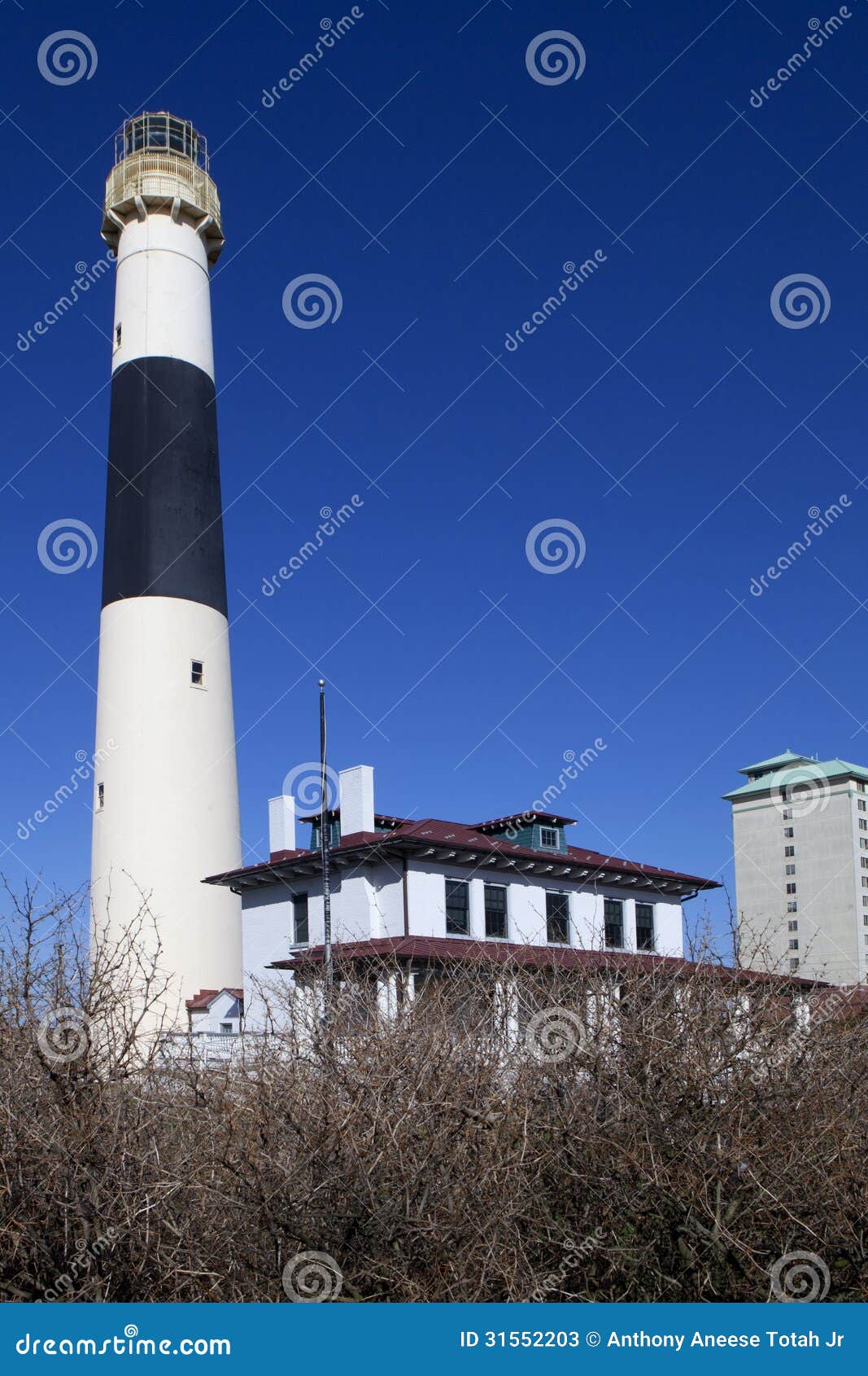 Farol De Absecon Em Atlantic City, Newjersey Imagem de Stock Imagem de lugar, cidade 31552203