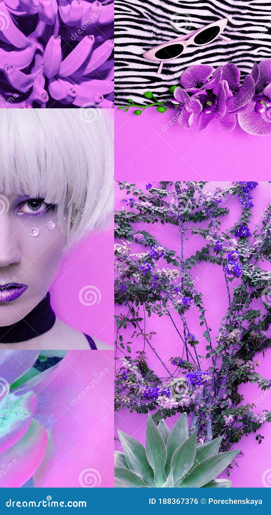 Fashion Aesthetic Moodboard. Trendy Colours Vanilla Purple Vibes Stock  Photo - Image of pastel, fashion: 188367376