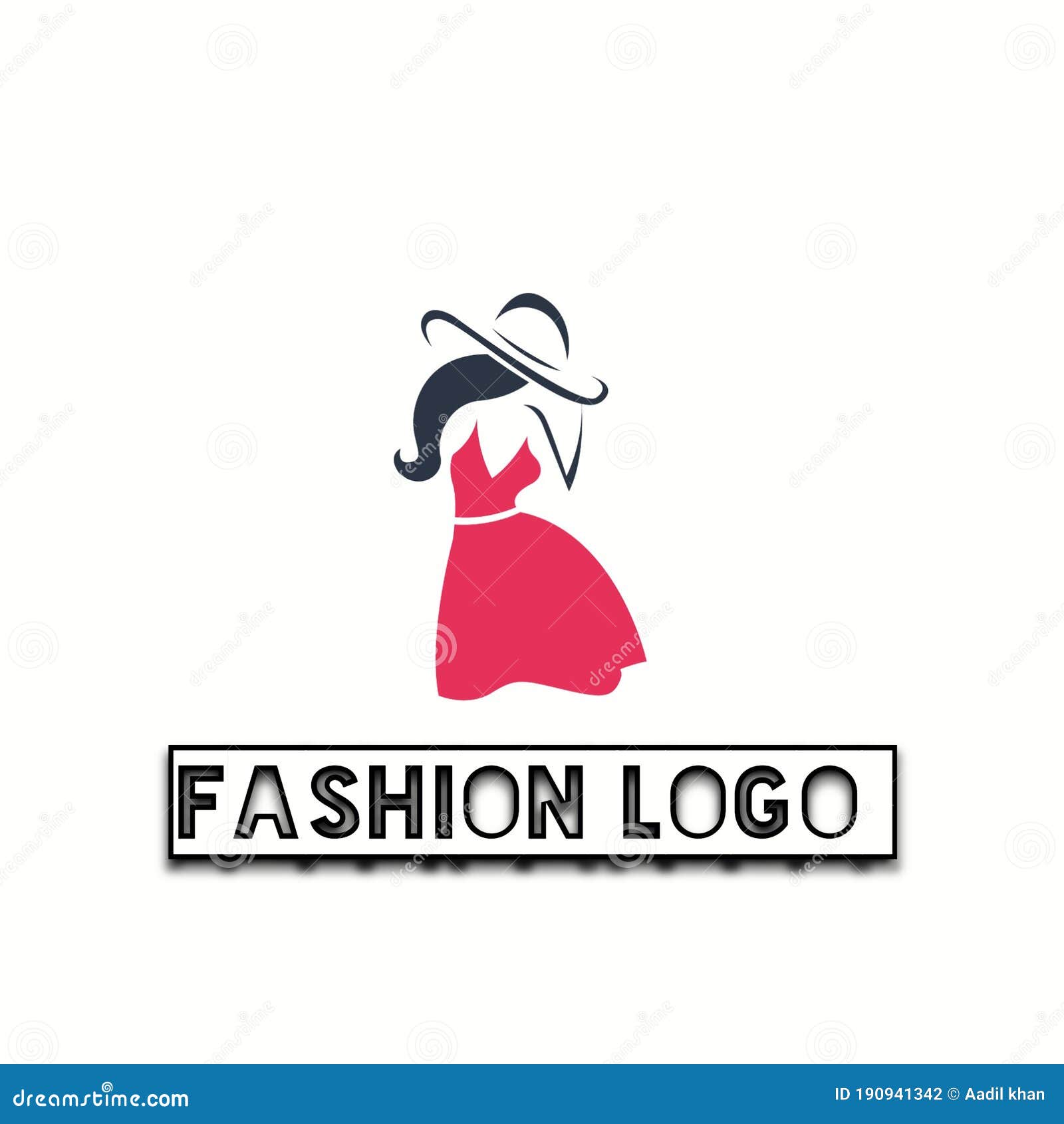 Fashion Brand Logo Wallpaper with White Background. 2020 Stock ...